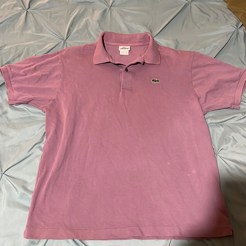 Men’s Lacoste polo